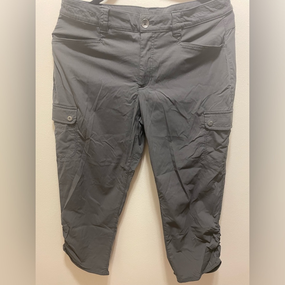 Eddie Bauer Black Horizon Capris Travex Flexion
Outdoor Hiking Pants Sz 10 TALL